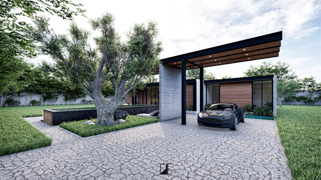 GLE Arquitectura - Casa 21 - Ingreso