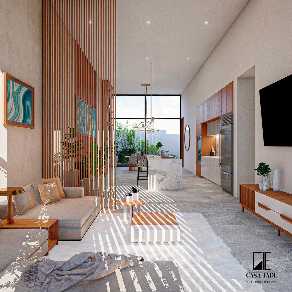 GLE Arquitectura - Casa Jade - Ingreso