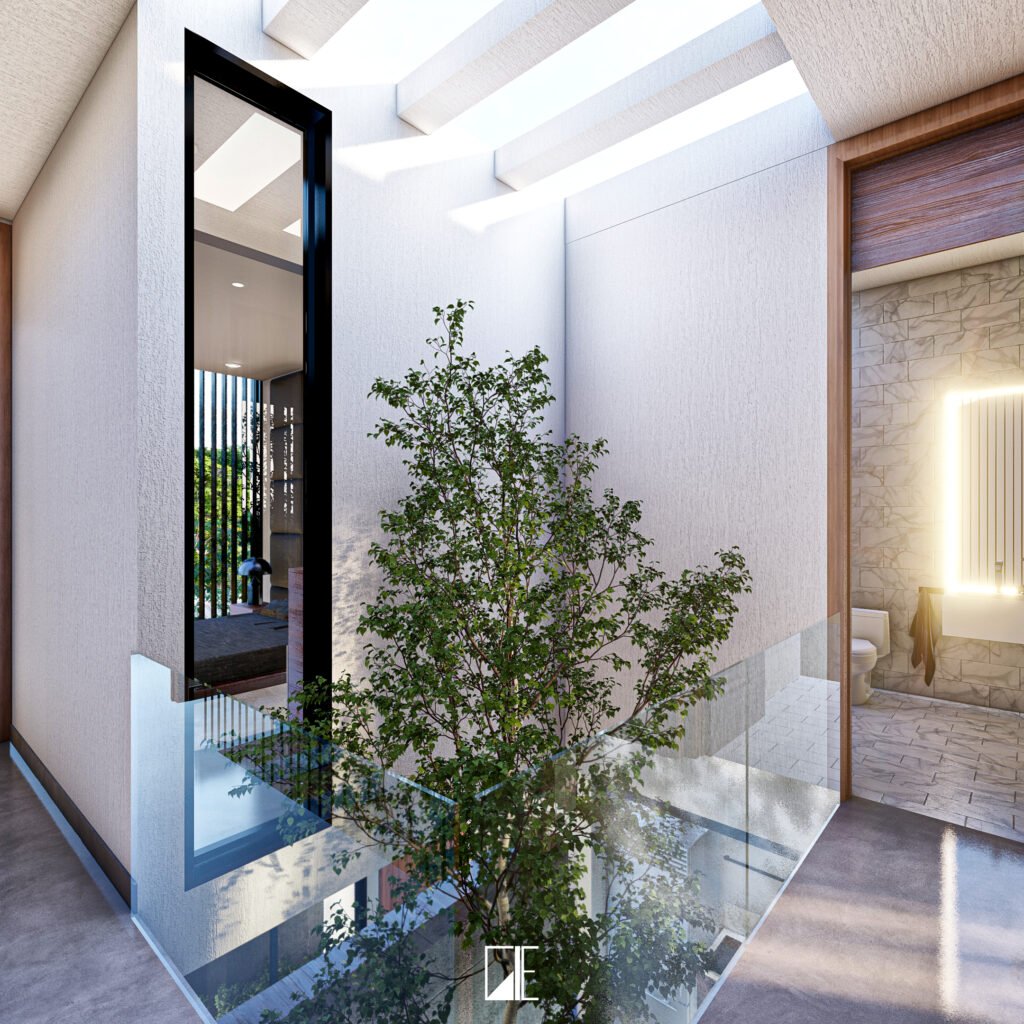 GLE Arquitectura - Casa OT - Arbol