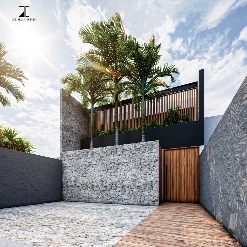 GLE Arquitectura - Loft Aloe - Fachada Perspectiva